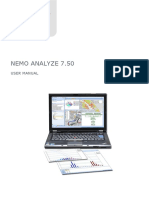 Nemo Analyze Manual 7.50 PDF
