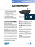 Digital Sentry DSSRV2 Network Video Recorder: Product Specification