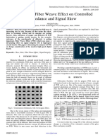 Influence of Fiber Weave Effect On Controlled Impedance and Signal Skew