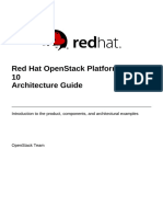 Red Hat OpenStack Platform 10 Architecture Guide