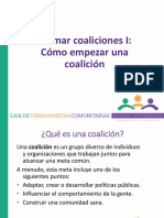 Formar Coaliciones I: Cómo Empezar Una Coalición