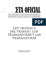 LEY ORGANICA DEL TRABAJO LOS TRABAJADORES Y LAS TRABAJADORAS.pdf