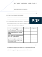 Computer Studies 7010/1 Topic by Topic Revision Tool Kit - by Mr. S. A. Phiri