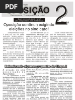 Boletim Chapa 2 - Mariana 13 de Julho 2