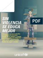 Unicef Sin Violencia Se Educa Mejor