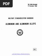 Aluminum and Aluminum Alloys: Miutary Standardization Handbook