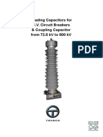 Grading Capacitors and Coupling Capacitors for 72.5 kV to 800 kV Air Insulated Substations