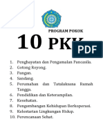 10 Program Pokok PKK