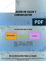 Educacion en Salud y Comunicacion