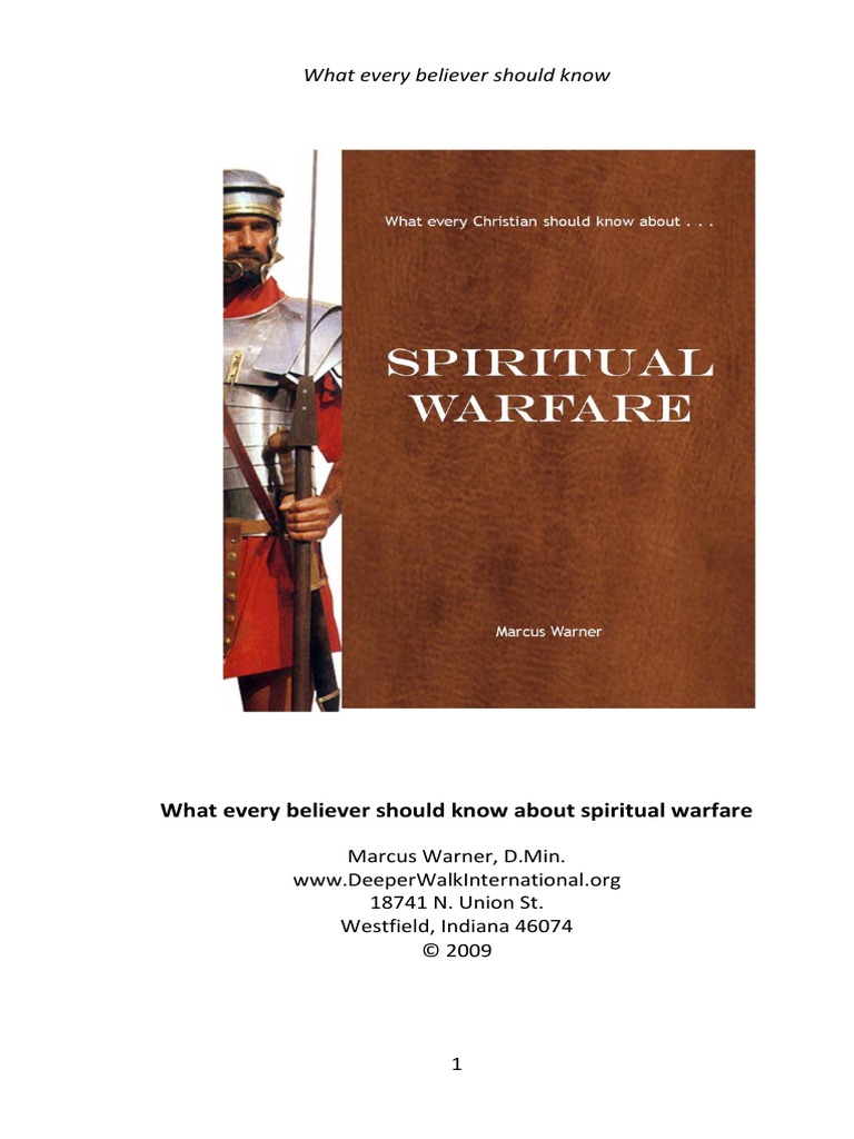 Deliverance And Spiritual Warfare Manual