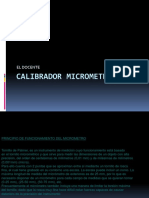 CALIBRADOR MICROMETRICO