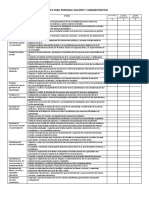 Encuesta Reestructurada para Personal Docente y Administrativo