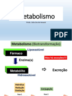 Farmacologia metabolismo