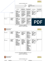 Planificación Marzo matematica