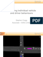 Modelling Individual Vehicle and Driver Behaviours: Stephen Cragg Associate - SIAS Limited