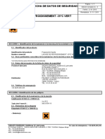 Ficha de Datos de Seguridad: Identificación Del Producto Nombre Comercial