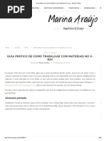 Guia Prático de Como Trabalhar Com Materiais No v-ray - Marina Araújo