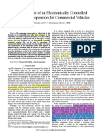 Development of An Electronically Controlled Pneumatic Suspension For Commercial Vehicles