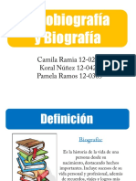 Biografia y Autobiografia PDF
