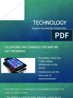 Technology: Maria Alejandra Tarazona