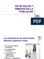 Medición de Salud y Enfermedad en La Población