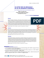 Relações Entre Rede de Drenagem E Superfícies de Aplainamento Semiáridas