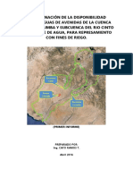 Parametros Geomorfologicos Pampa Colorada