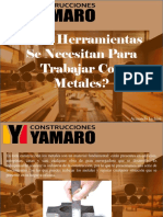 Armando Iachini - ¿Qué Herramientas Se Necesitan Para Trabajar Con Metales?