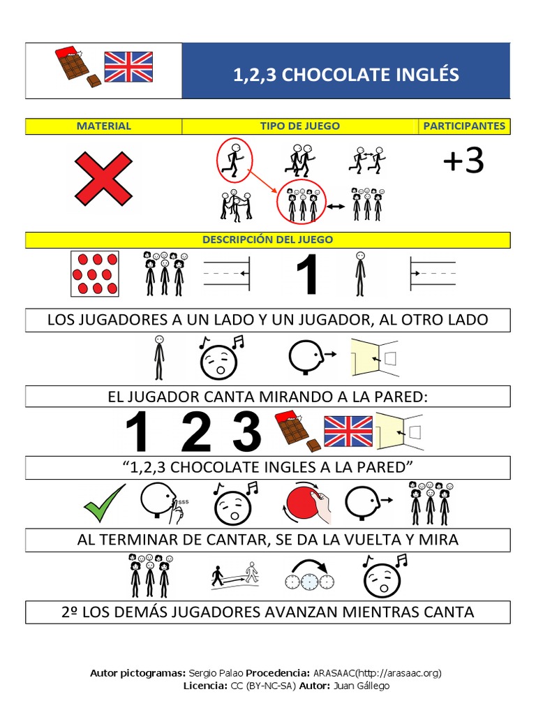 1 2 3 Chocolate Ingles PDF