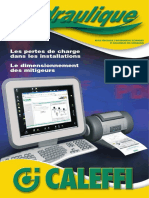 Tables Et Diagrammes Pertes de Charge Hydrauliques PDF