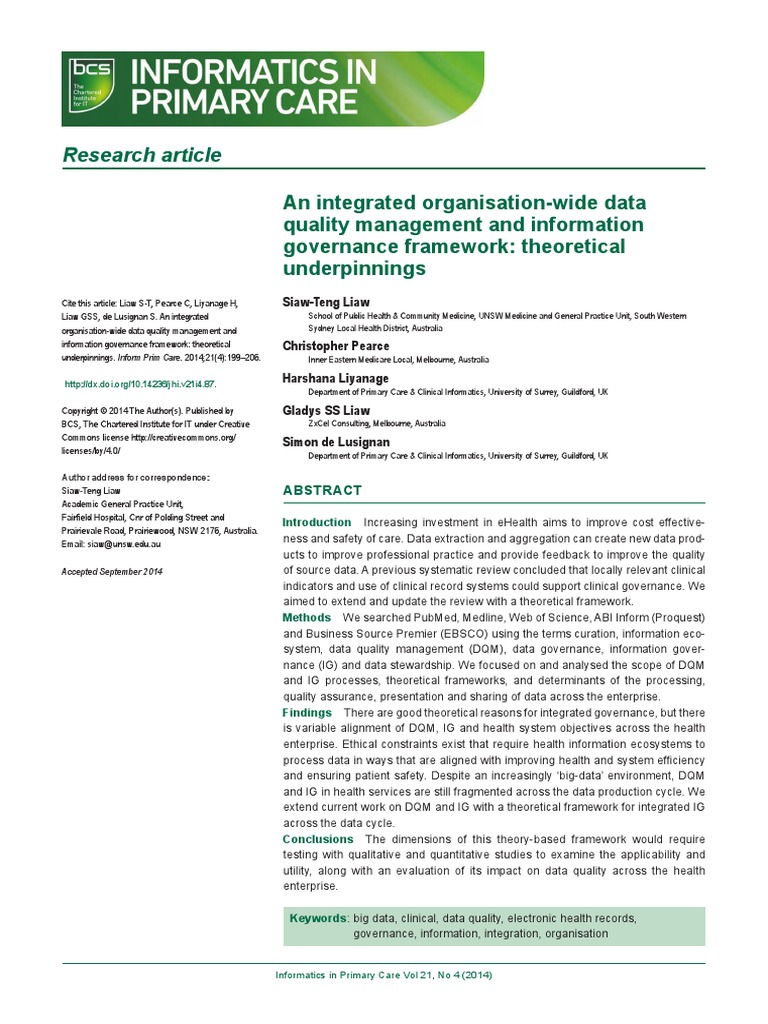 87 655 2 PB PDF | PDF | Electronic Health Record | Data Quality