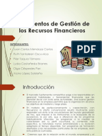 Instrumentos de Gestión de Recursos Financieros