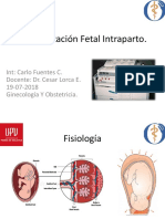 Monitorización Fetal Intraparto
