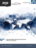 Arab Maghreb Union Occassional Paper (1)