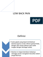 Low Back Pain Erda Jebo