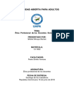 Tarea Vi de Etica Profesional Docentes (Emilio)