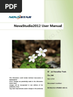 NovaStudio2012 User Manual-V2.7