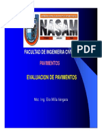 Evaluacion de Pavimentos