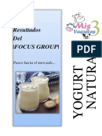 Informe de Focus Group