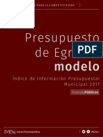 2017 IIPM Presupuesto Modelo