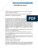 Viaje de estudio a empresas constructoras para conocer maquinaria