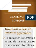 Inventario A Base de Muestreo Sistemático