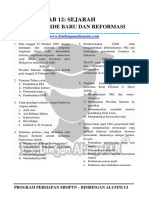 Bab 12 Orde Baru Dan Reformasi - Bimbingan Alumni Ui PDF