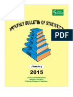 Monthly Buletin of Statistics Jan 15 PDF