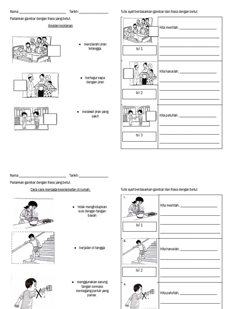 Contoh Frasa Tahun 1 Lina Unpuntounarte