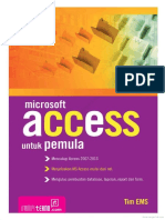 Microsoft Access Untuk Pemula 2014 PDF