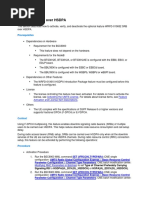 Configuring: SRB Over Hsdpa