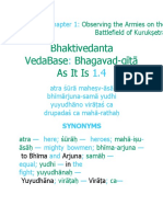 Bhaktivedanta Vedabase Bhagavad-Gītā Asitis: Observing The Armies On The Battlefield of KurukṣEtra