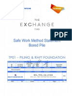 BSG - tp01 - SW - 07004 - Rev 00 Swms For Bored Pile