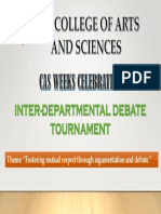 CAS Debate Tournament